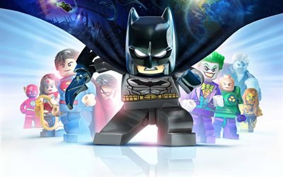 Lego Batman 3, Beyond Gotham, Computer game, characters