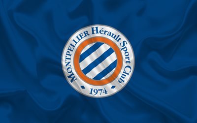 Montpellier HSC, Football club, emblem, Montpellier logo, France, Ligue 1, football