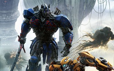 Les Transformateurs, Le Dernier Chevalier, 2017, Optimus Prime, Transformers 5, Bumblebee