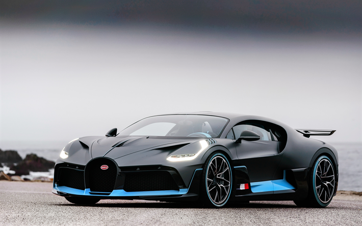 4k, Bugatti Divo, estrada, hypercars, 2018 carros, novo Divo, supercarros, Bugatti