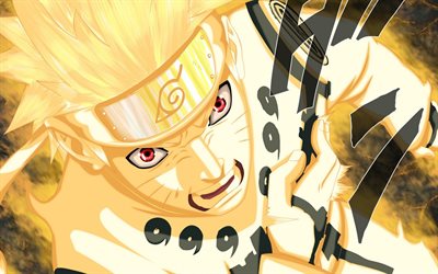 Uzumaki Naruto, protagonist, Naruto, portrait, japanese manga, main characters