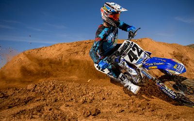Ben Lamay, 4k, motocross, Honda CRF250R, 2018 bikes, offroad, extreme