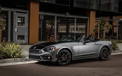 Fiat 124 Spider Abarth, tuning, 2018 cars, roadster, italian cars, Fiat