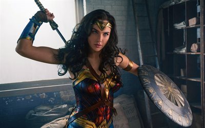Wonder Woman, eylem, savaş&#231;ı, 2017, Gal Gadot