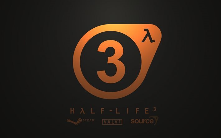 Half-Life 3, logotipo, NS3, nueva Vida Media