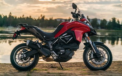 Ducati Multistrada 950, 4k, 2018 bikes, adventure motorcycles, new Multistrada 950, Ducati
