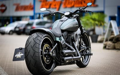 harley-davidson thunderbike, chopper, motorradtuning, amerikanische motorr&#228;der, harley-davidson