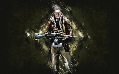 Il Dottor Romanov, agente CSGO, Counter-Strike Global Offensive, sfondo di pietra verde, Counter-Strike, personaggi CSGO, Romanov