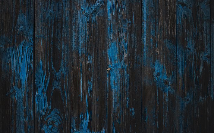 pranchas de madeira azuis, 4k, pranchas de madeira verticais, textura de madeira azul, pranchas de madeira, texturas de madeira, fundos de madeira, fundos azuis