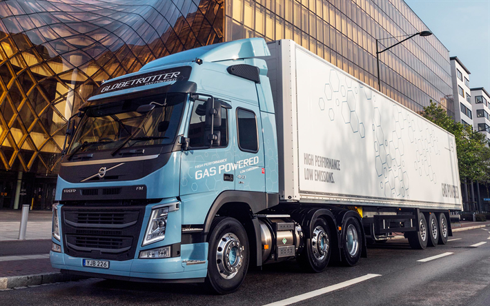 Volvo FM 460, 2017, la globe-trotter de gaz aliment&#233; nouveaux camions, livraison