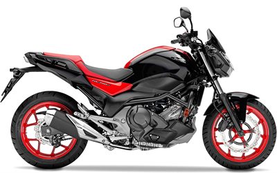 Honda NC750S, 4k, 2017 bikes, japanese motorcycles, Honda