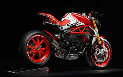 MV Agusta Dragster 800 RC, 4k, motos sportives, 2018 v&#233;los, superbikes, MV Agusta