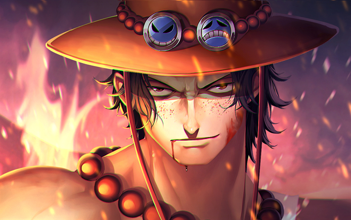 Download Wallpapers Portgas D Ace Manga Anime Characters One Piece For Desktop Free Pictures For Desktop Free