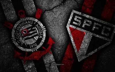 Corinthians vs Sao Paulo, Ronda 33, de la Serie a, el Brasil, el f&#250;tbol, Corinthians FC, el Sao Paulo FC, f&#250;tbol, club de f&#250;tbol brasile&#241;o