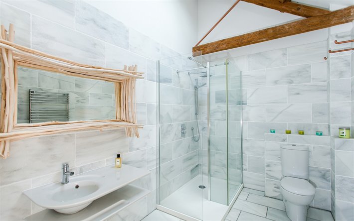 ضوء حمام التصميم الداخلي, التصميم الداخلي الحديث, حمام المشروع, الإبداعية المرآة في الحمام, خشبية الخوص المرآة الإطار