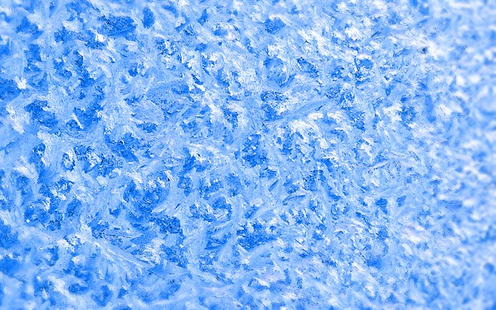 blue frost, texture, ghiaccio, trama, invernali, neve, inverno, acqua