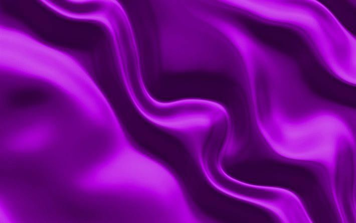 P&#250;rpura ondas de textura, las olas de fondo, 3d ondas de textura, de color P&#250;rpura olas de fondo, arte 3d, de textura en 3d