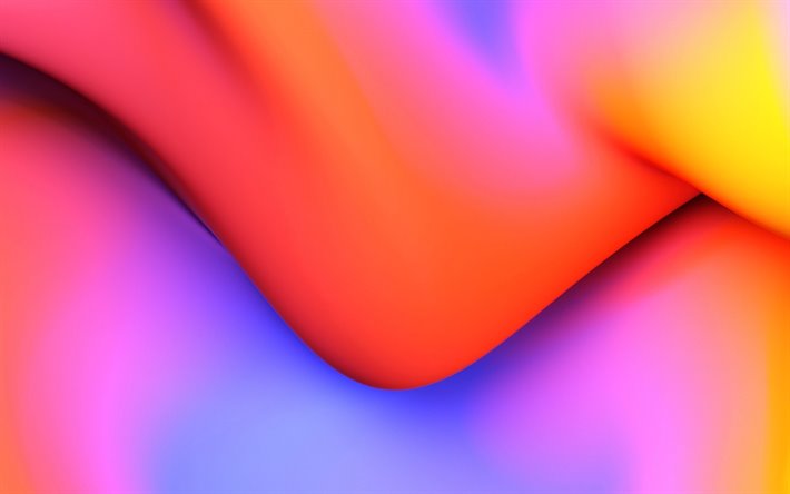 لون الطلاء الملمس, مجردة خلفية موجة, خلفية ملونة, الملونة موجة