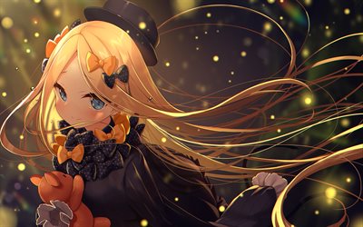 Abigail Williams, darkness, Fate Grand Order, artwork, Fate Series, protagonist, manga, TYPE-MOON, Foreigner