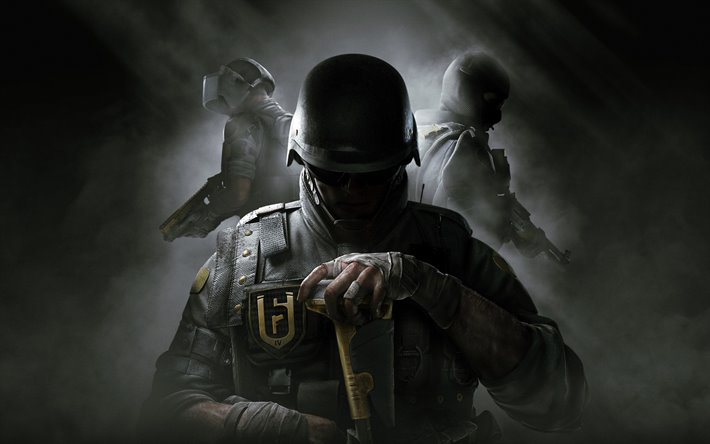 Tom Clancys Rainbow Six Siege, carteles, material promocional, juego online, Rainbow Six Siege