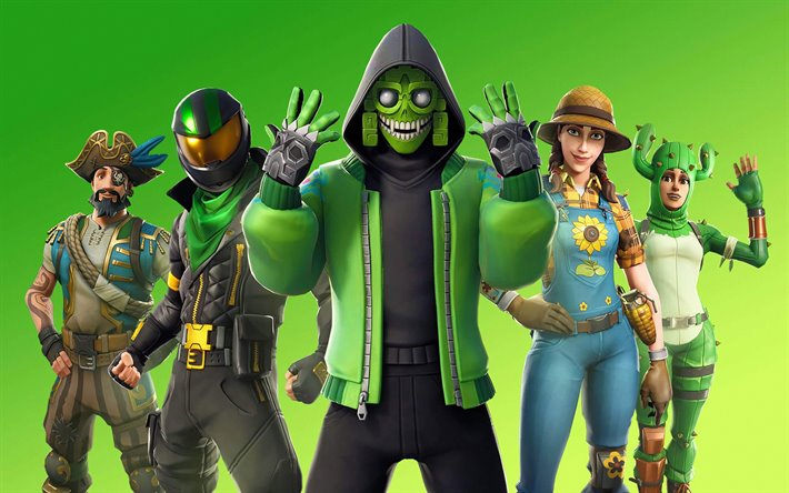 Fortnite, Season 11, 2019, all characters, poster, promotional materials