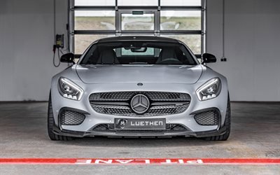 Mercedes-AMG GT, 2017 auto, garage, Luethen Motorsport, tuning, supercar