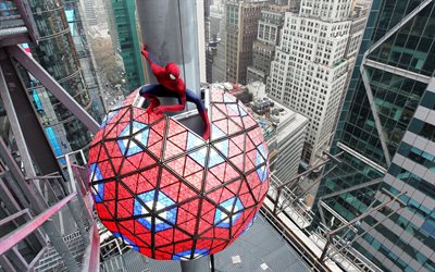 spiderman, manhattan, superhelden, new york