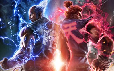 Tekken 7, Fated Retribution, poster, characters, PlayStation 4, Xbox One