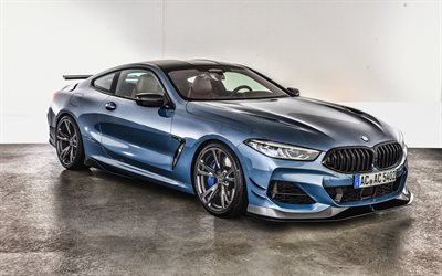 AC Schnitzer, tuning, 4k, BMW 8-Series, 2018 cars, supercars, tunned 8-Series, german cars, BMW