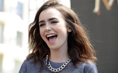 Lily Collins, beauty, girls, british actress, brunette