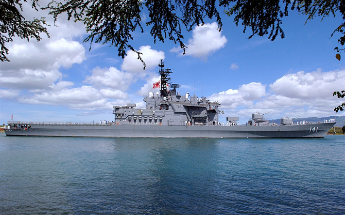 JDS Haruna, destroyer, 141 DDH, Haruna sınıfı destroyer, Japon savaş gemisi hizmetten, Japonya Deniz &#214;z Savunma Kuvvetleri, JMSDF
