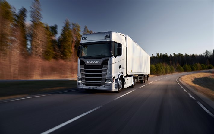 Scania 500 S, 4k, 2020 trucks LKW, trasporto merci, 2020 Scania 500 S, camion, Scania