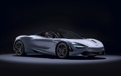 McLaren 720S, s&#252;per, 2018 araba, karanlık, sportcars, McLaren