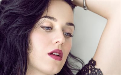 Katy Perry, Ritratto, cantante, make-up per le brune, bella donna