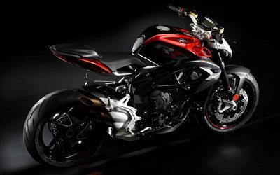 MV Agusta Brutale800RR, superbikes, 2017年のバイク, sportbikes, MV Agusta