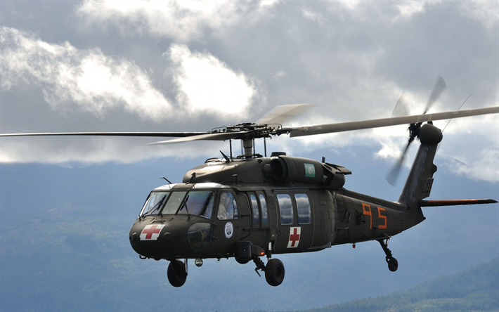 Sikorsky UH-60 Black Hawk, h&#233;licopt&#232;re de secours de l&#39;US Navy, des h&#233;licopt&#232;res militaires, les &#233;tats-unis, Sikorsky