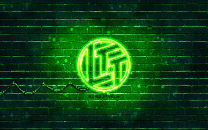 شعار linus tech tips باللون الأخضر, 4k, لبنة خضراء, شعار linus tech tips, قنوات اليوتيوب, شعار linus tech tips نيون, نصائح تقنية linus