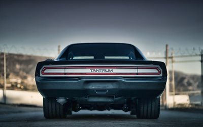Dodge Charger, back view, muscle cars, 1970 cars, tuning, retro cars, 1970 Dodge Charger, american cars, Dodge