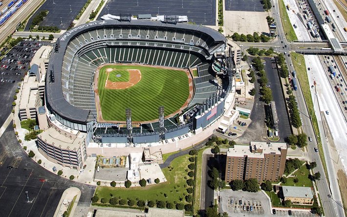 US Cellular Field, terrain &#224; taux garanti, baseball park, Chicago White Sox Stadium, MLB, Major League Baseball, Chicago, Illinois, USA, Chicago White Sox, baseball