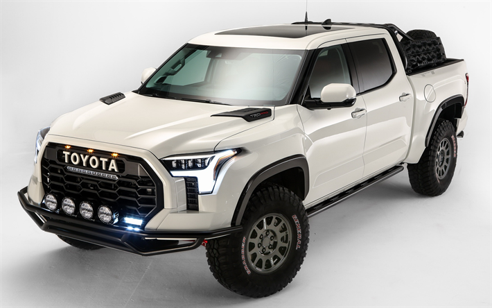 Toyota Tundra TRD, Desert Chase Concept, front view, exterior, Tundra tuning, Japanese cars, Toyota