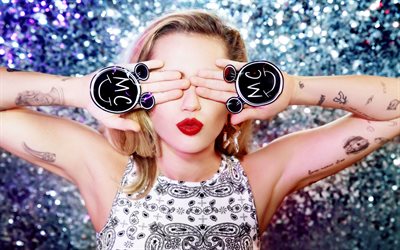 Miley Cyrus, 2018, Hollywood, amerikkalainen laulaja, 4k, supert&#228;hti&#228;, photoshoot