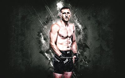 Andreas Michailidis, UFC, Greek fighter, MMA, gray stone background, Andreas Michailidis art, Ultimate Fighting Championship