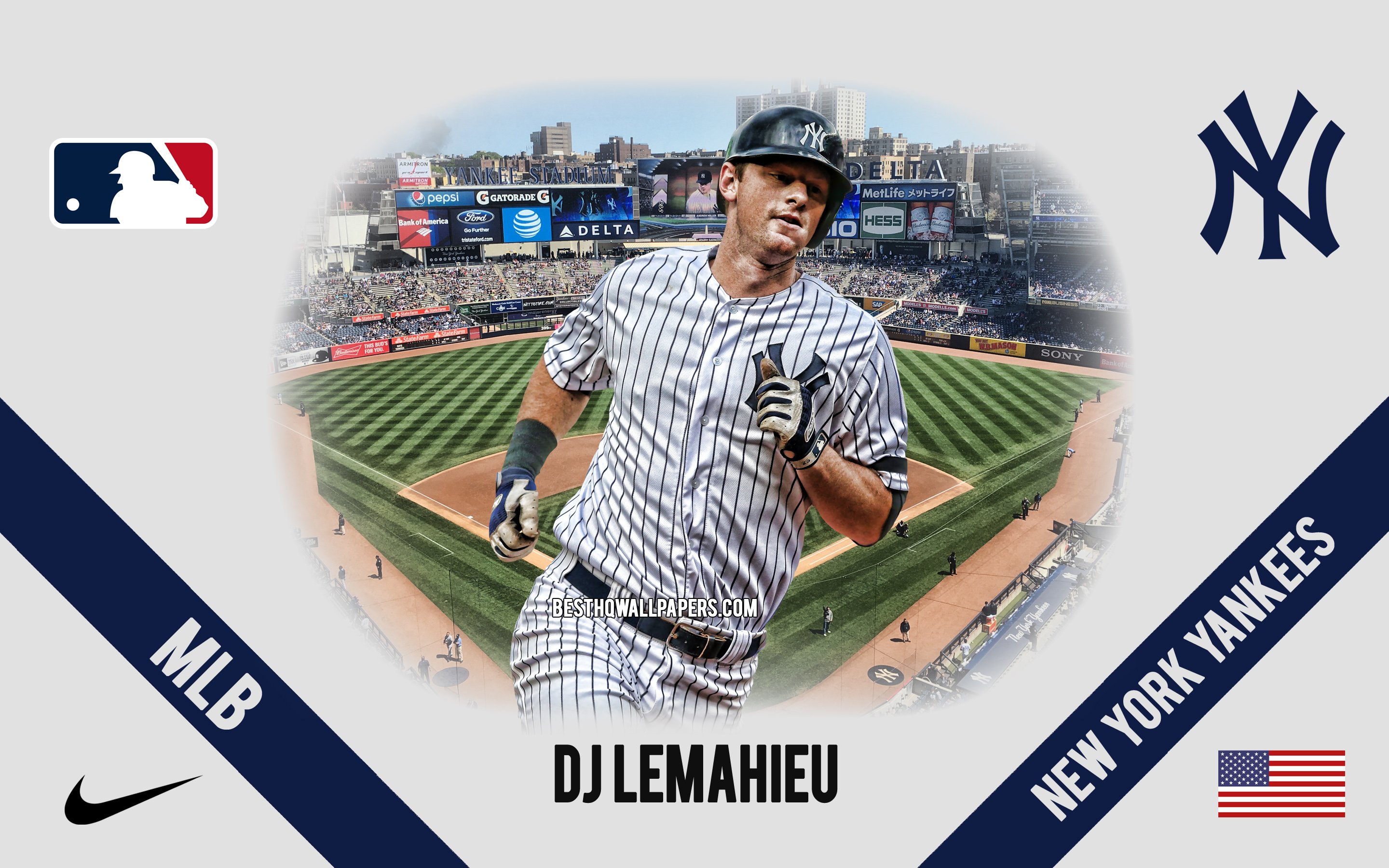 DJ LeMahieu, New York Yankees, Amerikan Beyzbol Oyuncusu, HABERLER, portre,...