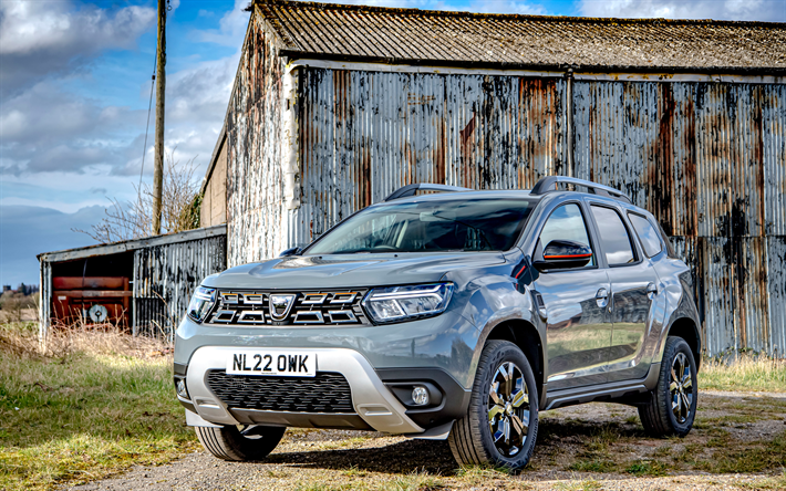 dacia duster extreme, 4k, crossovers, 2022 autos, uk-spec, tuning, 2022 dacia duster, hdr, dacia