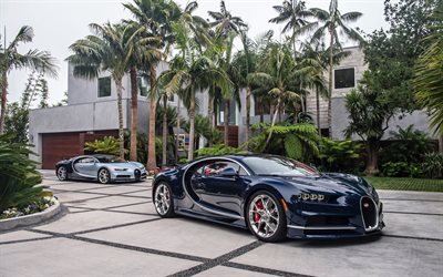 Bugatti Chiron, 2016, Hypercar, superbil, snabba bilar, Bugatti