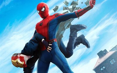 Spider-Man Kotiinpaluu, 2017, Tom Holland, Peter Parker, Marvel Comics