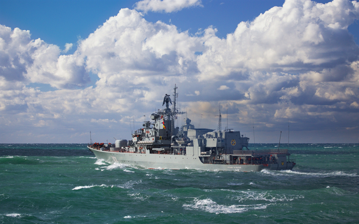 Getman Sagaidachny, fregate, navi da guerra, mar nero e ucraina Marina