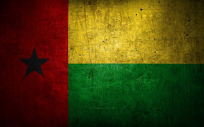 علم غينيا بيساو المعدني, فن الجرونج, البلدان الأفريقية, رموز وطنية, غينيا بيساو, أعلام معدنية, علم غينيا بيساو, إفريقيا