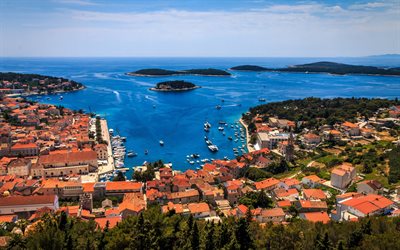 Hvar, Kroatien, &#214;n, Adriatiska Havet, sommar, resor, semester