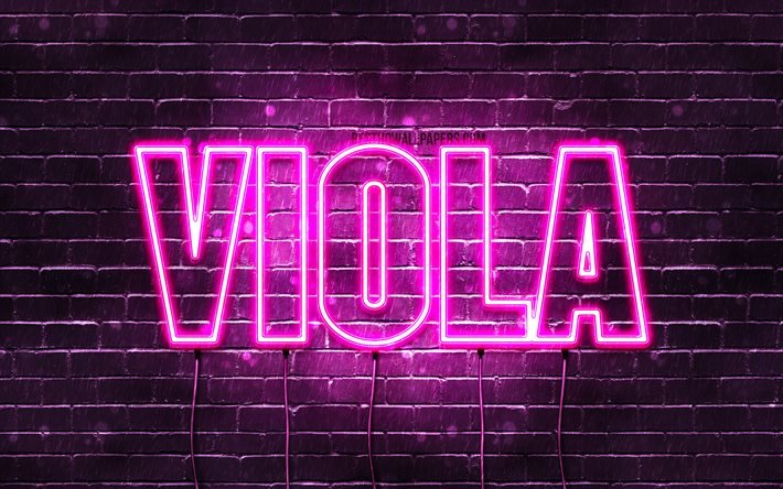 ダウンロード画像 ヴィオラ 4k 名前の壁紙 女性の名前 ビオラ名 紫色のネオン お誕生日おめでとうビオラ イタリアで人気の女性の名前 ビオラの名前の絵 フリー のピクチャを無料デスクトップの壁紙